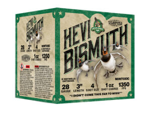 HEVI BISMUTH 28GA 3" 1OZ #4 25/250