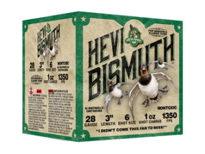 HEVI BISMUTH 28GA 3" 1OZ #6 25/250