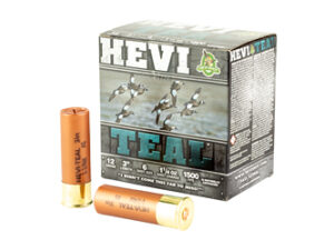 HEVI TEAL 12GA 3" #6 25/250