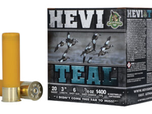 HEVI TEAL 20GA 3" #6 25/250