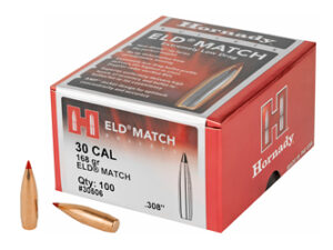 HRNDY ELD-M 30CAL .308 168GR 100CT
