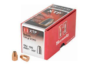 HRNDY XTP 9MM .355 124GR 100CT