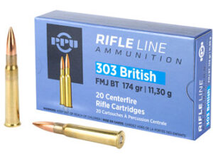 PPU 303 BRITISH FMJ 174GR 20/200