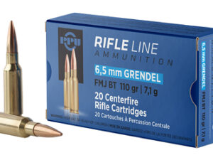 PPU 6.5 GRENDEL 110GR FMJBT 20/500