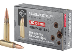 PPU 7.62X51 145GR RM FMJBT 20/500