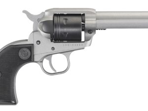RUGER WRANGLER 22LR SLVR/SY 4.6" 6SH