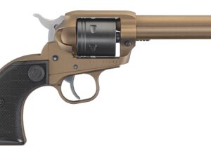 RUGER WRANGLER 22LR BRNZ/SY 4.6" 6SH