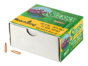 SIERRA MATCHKING .224 77GR 500CT