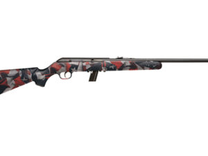 SAV 64F 22LR 21" 10RD R/W/B FLAG