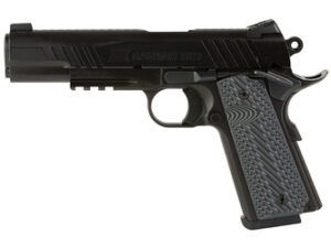 SAV 1911 45ACP 5" 8RD BLK W/RAIL