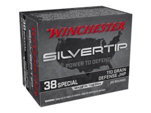 WIN SILVERTIP 38SPC 110GR HP 20/200