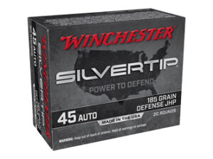WIN SILVERTIP 45ACP 185GR HP 20/200