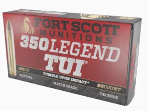 Fort Scott Munitions 350 Legend Rifle Ammo - 125gr | 20rd Box