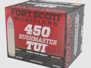 Fort Scott Munitions 450 Bushmaster Rifle Ammo - 250gr | 20rd Box