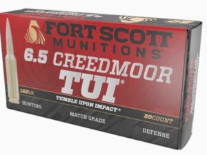 Fort Scott Munitions 6.5 Creedmoor Rifle Ammo - 123gr | 20rd Box