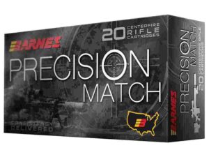 Barnes Precision Match Rifle Ammunition 6mm Creedmoor 112 gr OTM BT 2700 fps 20/ct