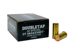 Double Tap DT Snakeshot Handgun Ammunition 44 Spl 70gr #9 1000 fps 20rds