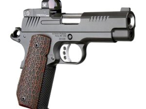 Ed Brown KC9 G4 VTX Handgun 9mm Luger 9rd Magazines (2) 4" Barrel Black with Brown Grip and Thumb Safety and Vortex Venom Red Dot