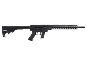 Just Right Carbine Takedown Gen3 Rifle 9mm Luger 17rd Glock Magazine 17" Threaded Barrel Adjustable Stock
