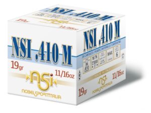 Nobel Sport 410 M Shotshells .410 ga 3" 11/16 oz 1145 fps #9 25/ct