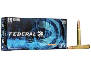 Federal Power-Shok Rifle Ammunition .375 H&H 270 gr SP 2690 fps - 20/box