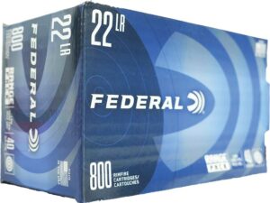Federal Range Pack Rimfire Ammunition .22 LR 40 gr. LRN 1200 fps 800/ct