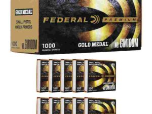 Federal Gold Medal Small Pistol Primer 1000/ct