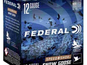Federal Speed-Shok Snow Goose Shotshells 12 ga 3" 1-1/4oz 1450 fps #BB 25/ct