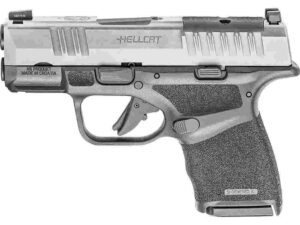 Springfield Hellcat OSP Low Capacity Handgun 9mm Luger 10rd Magazines 3'' Barrel Stainless Slide/Black Frame