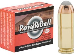 Glaser Pow'RBall Handgun Ammunition  10mm Auto 135 gr JHP 1400 fps 20/box