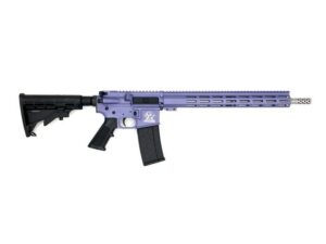 GLFA AR-15 Rifle .223 Wylde 30rd Magazine 16" Stainless Steel Barrel Wild Orchid Frame