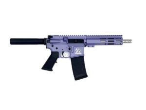 Great Lakes AR-15 Handgun .223 Wylde 30rd Magazine 7.5" Stainless Barrel Wild Orchid Finish