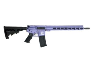 GLFA AR-15 Rifle .223 Wylde 10rd Magazine 16" Threaded Barrel Wild Orchid with 15.25" Handguard CA Compliant