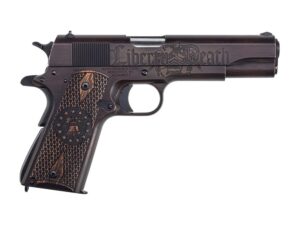 Kahr Arms Liberty Special Edition 1911 Handgun .45 Cal 7rd Magazine 5" Barrel Engraved Wood Grip