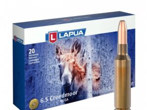 Lapua Rifle Ammuntion 6.5 Creedmoor 156gr Mega SP 20/ct