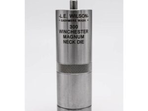 Wilson Stainless Neck Sizing Die Interchangeable Bushing Type 6.5 PRC Bushing Sold Separately