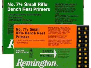 Remington Centerfire Primers-7-1/2 Small Rifle BR 1000/ct