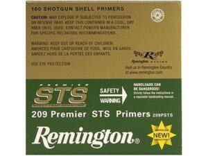 Remington #209 Premier STS Shotshell Primers 1000/ct