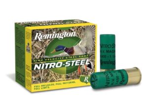 Remington Nitro-Steel High-Velocity Shotshells 12ga 3 in 1-1/4oz #2 1450 fps 25/ct