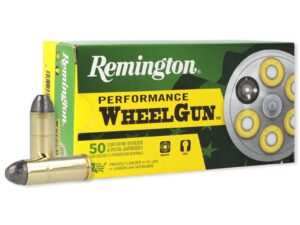 Remington Performance Wheel Gun Ammunition .45 Colt 250 gr LRN 750 fps 50/ct