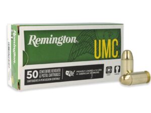 Remington UMC Handgun Ammunition .45 ACP 230 gr FMJ 835 fps 50/ct