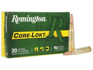 Remington Core-Lokt Rifle Ammunition 7mmx57 Mauser 140 gr PSP 2660 fps 20/ct