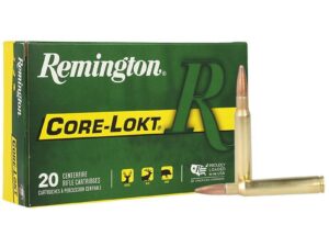 Remington Core-Lokt Rifle Ammunition 7x64mm Brenneke 140 gr PSP 2950 fps 20/ct