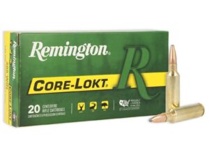 Remington Core-Lokt Rifle Ammunition .300 WSM 150 gr PSP 3320 fps 20/ct