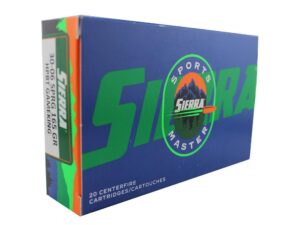 Sierra Sports Master Gameking Rifle Ammunition .30-06 Sprg 165gr HPBT 20/ct