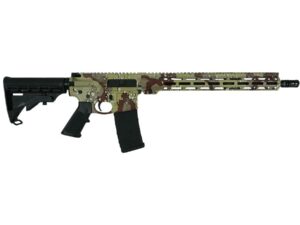 S&W M&P15 "Chocolate Chip Camo" Sport III Rifle 5.56mm 30rd Magazine(1) 16" Barrel MLOK Handguard