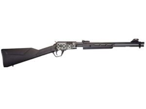 Rossi Gallery Pump Rifle .22 LR 15rd Capacity 18" Barrel Black Synthetic Stock Snakeskin Engraving