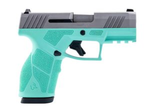 Taurus GX2 Handgun 9mm Luger 13rd Magazines (2) 3.38" Barrel Cyan Frame/Stainless Slide