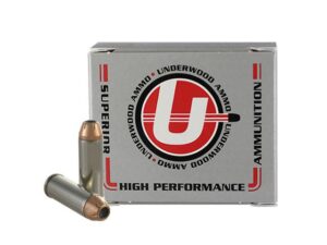 Underwood Ammo XTP Jacketed Hollow Point Handgun Ammunition 45 Colt (+P) 300gr JHP 1300 fps 20/ct