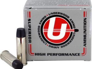 Underwood Ammo Lead Wide Long Nose Gas Check Handgun Ammuniton 41 Rem Mag 265gr SP 1350 fps20/ct-Will not work in Taurus Judge